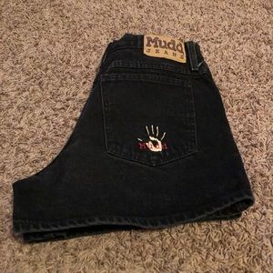 Vintage Mudd High Waisted Denim Shorts